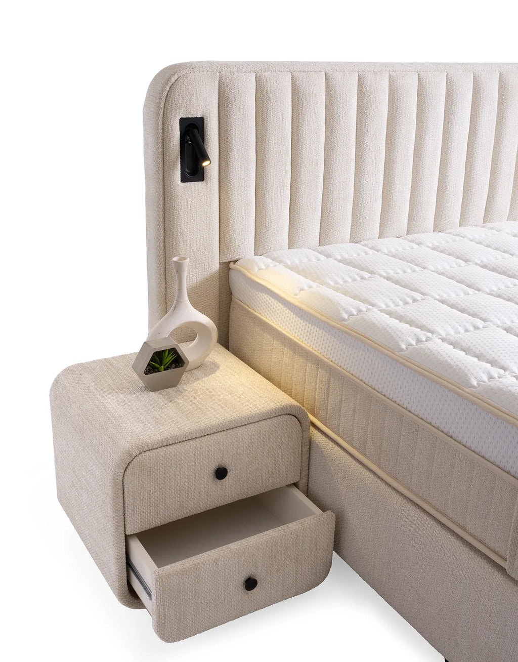 New York Doppelbett mit Bettkasten – Ansicht 3