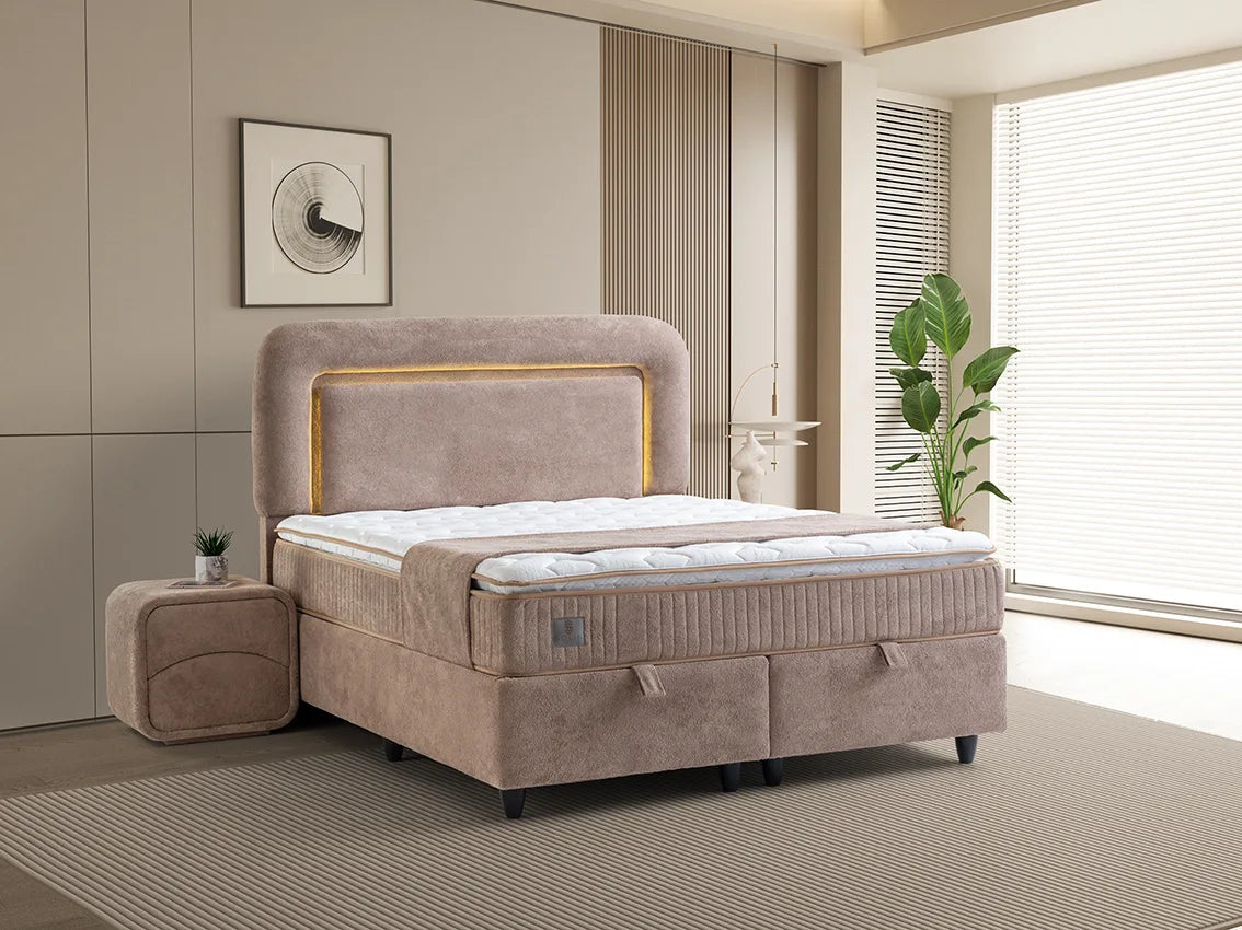Montego Doppelbett mit Bettkasten – Ansicht 1