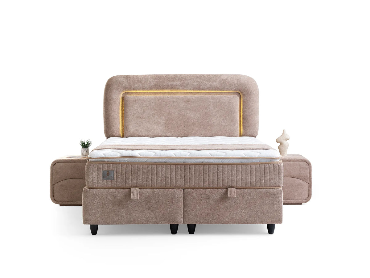 Montego Doppelbett mit Bettkasten – Ansicht 2