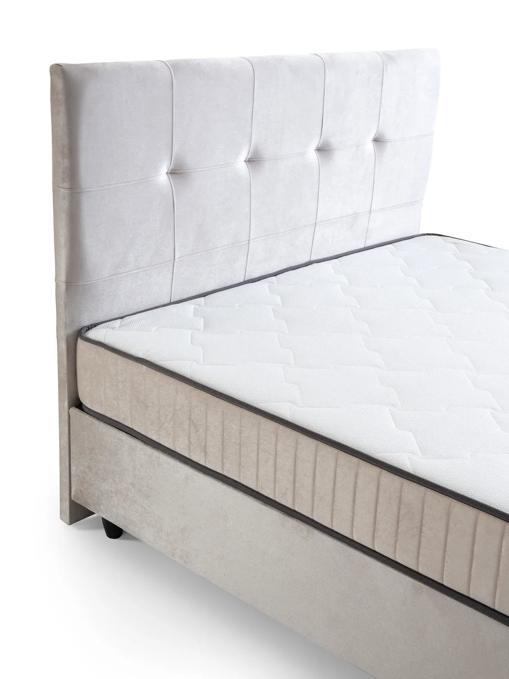 Larissa Creme Doppelbett mit Bettkasten – Ansicht 5