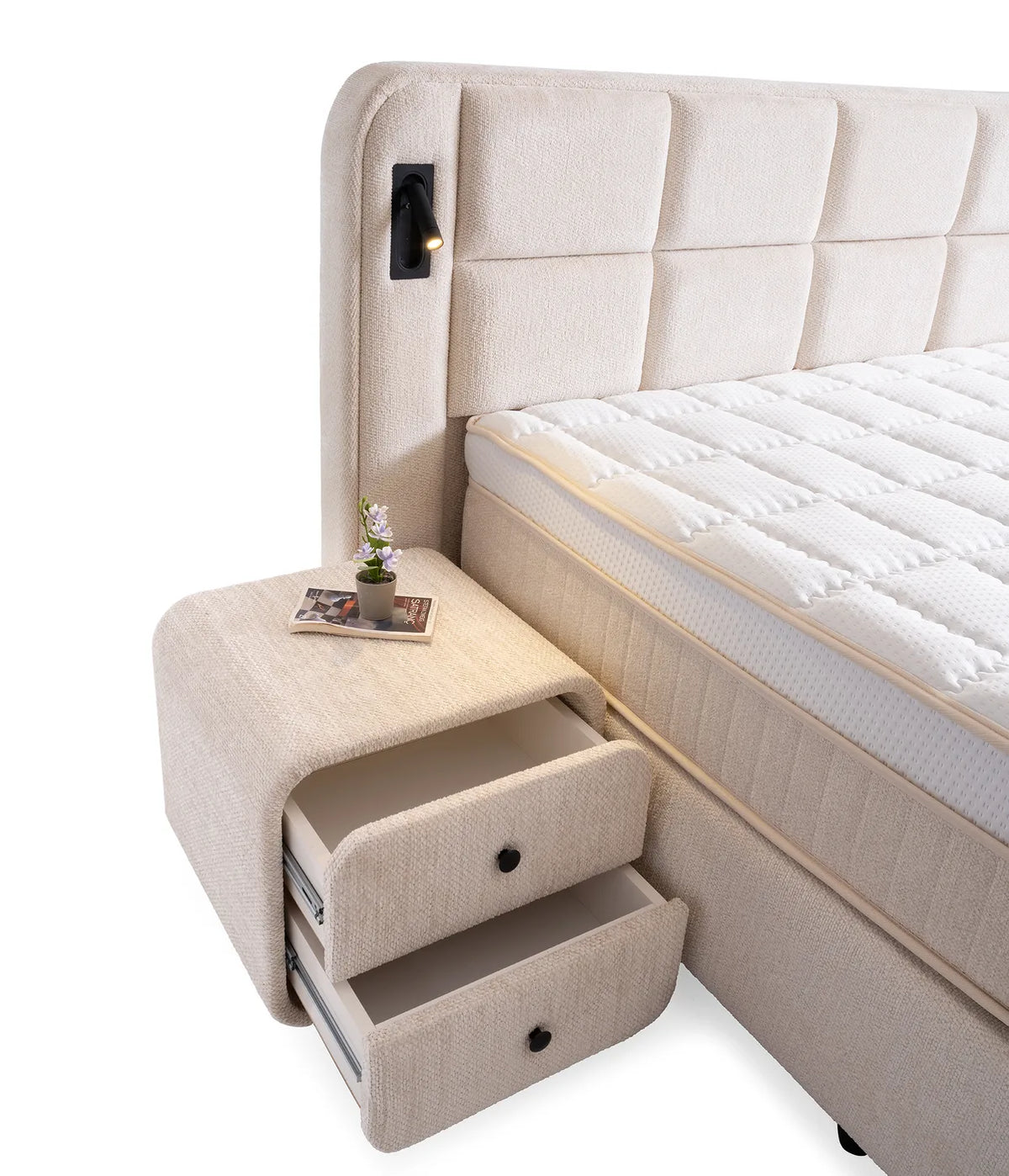 Londra Doppelbett mit Bettkasten – Ansicht 6