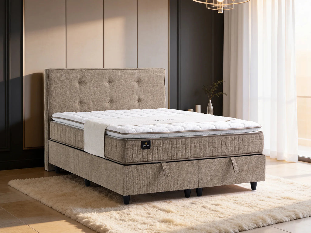 Boston Doppelbett mit Bettkasten – Ansicht 1