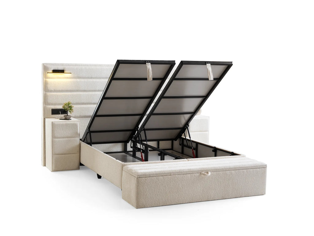 Verona Doppelbett mit Bettkasten – Ansicht 8