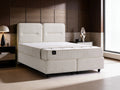 Dallas Creme Doppelbett mit Bettkasten – Ansicht 1