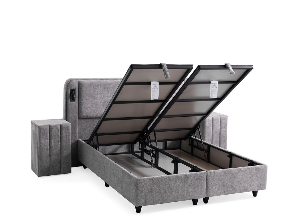 Paris Doppelbett mit Bettkasten – Ansicht 3