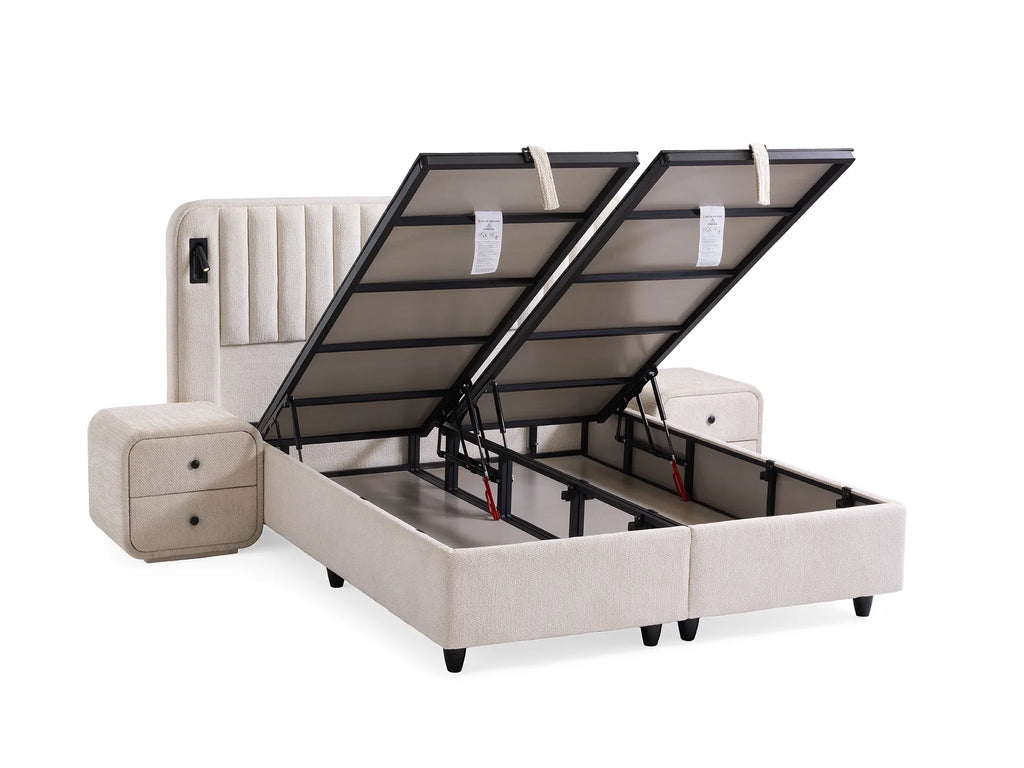 New York Doppelbett mit Bettkasten – Ansicht 7