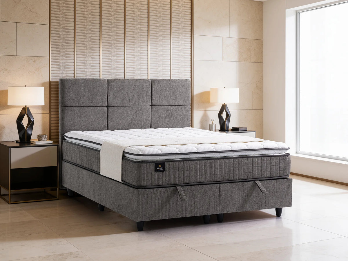 Malaga Doppelbett mit Bettkasten – Ansicht 1