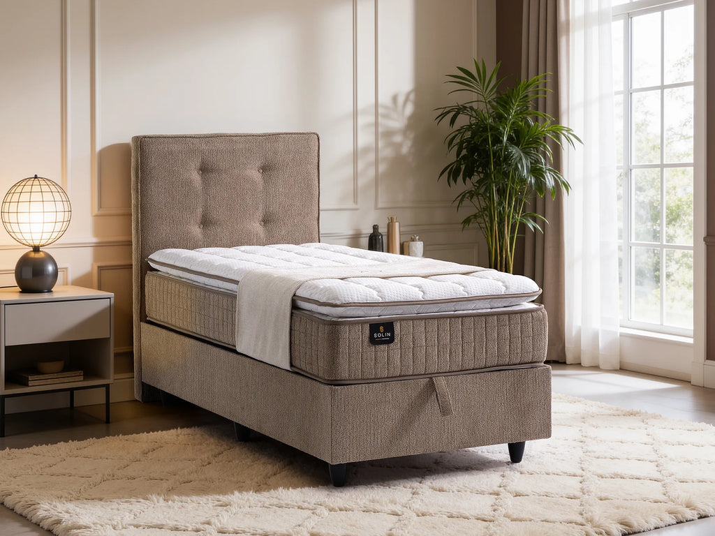 Boston Einzelbett mit Bettkasten – Ansicht 1