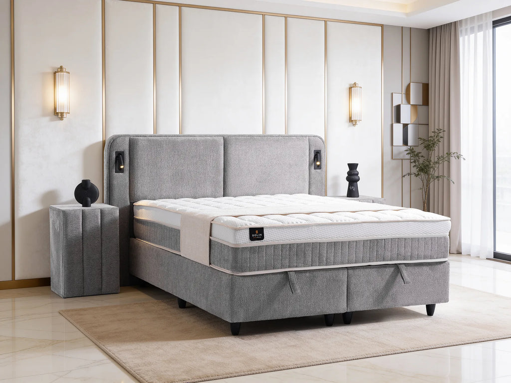 Paris Doppelbett mit Bettkasten – Ansicht 1