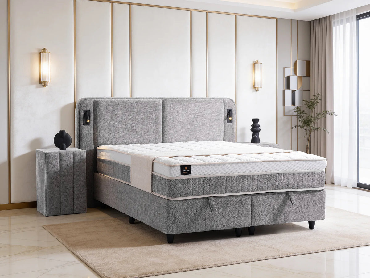 Paris Doppelbett mit Bettkasten – Ansicht 1