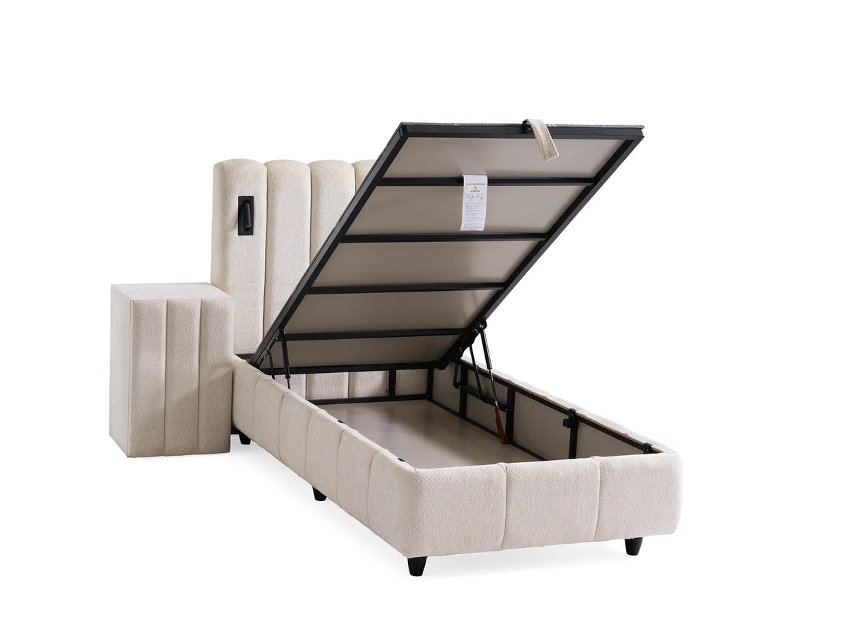 Madrid Einzelbett mit Bettkasten – Ansicht 7