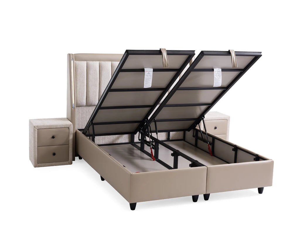Istanbul Doppelbett mit Bettkasten – Ansicht 3