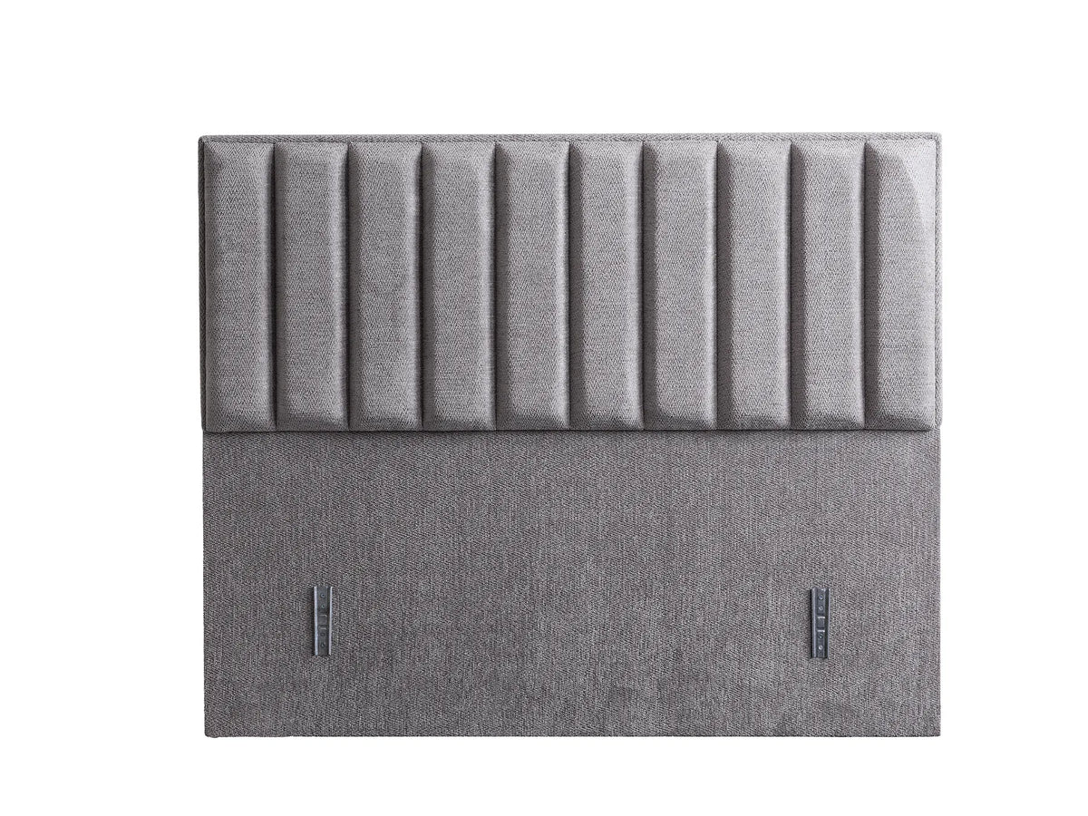 Palu Grau Doppelbett mit Bettkasten – Ansicht 3