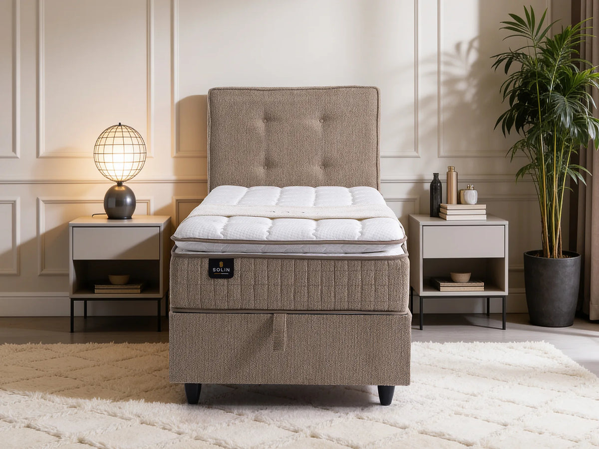 Boston Einzelbett mit Bettkasten – Ansicht 2