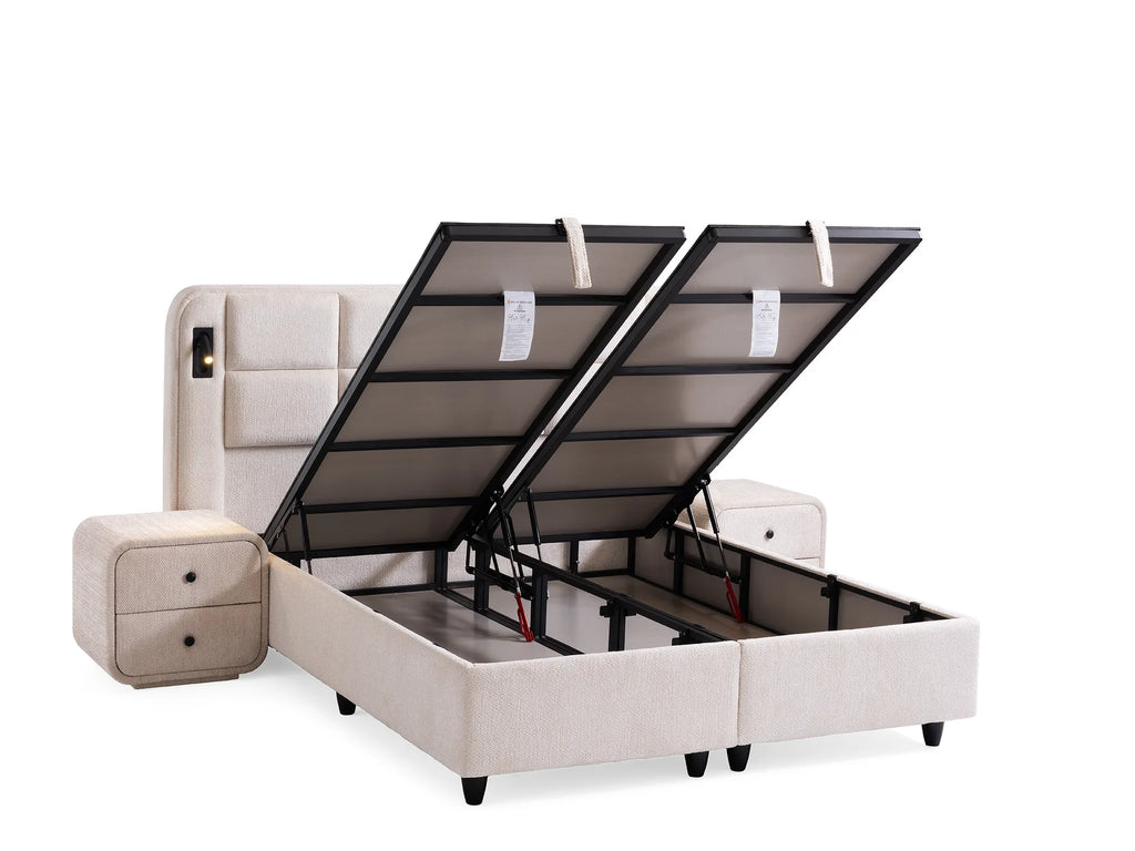 Londra Doppelbett mit Bettkasten – Ansicht 5