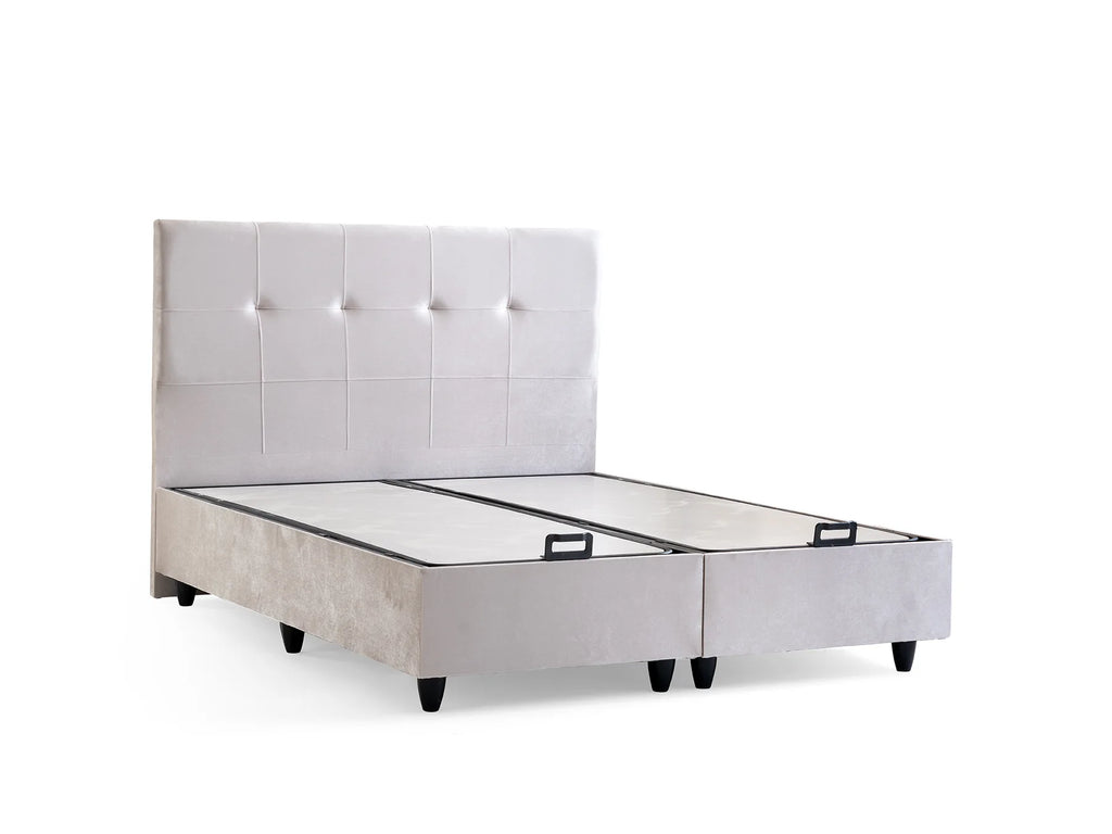 Larissa Creme Doppelbett mit Bettkasten – Ansicht 7