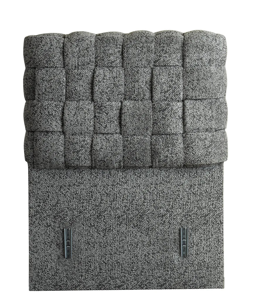 Hasır Grau Einzelbett mit Bettkasten – Ansicht 2
