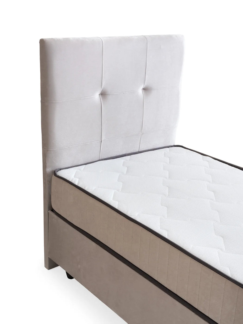 Larissa Creme Einzelbett mit Bettkasten – Ansicht 3