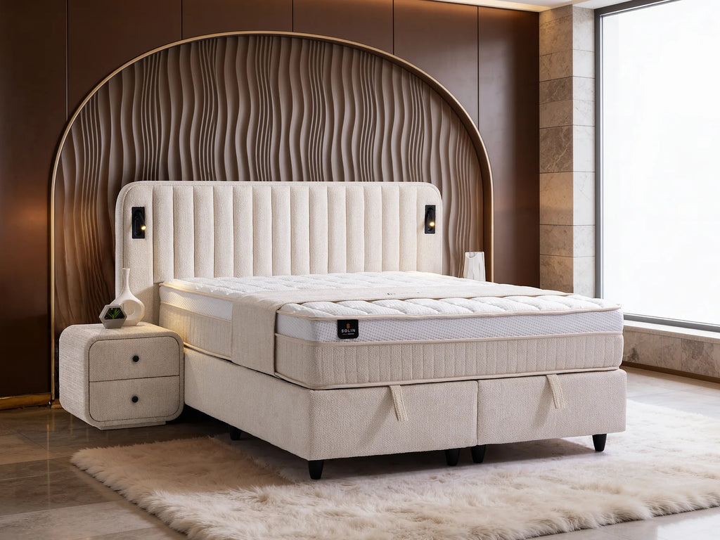 New York Doppelbett mit Bettkasten – Ansicht 1