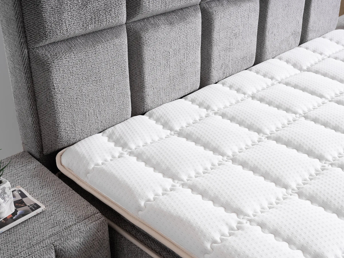 Tokyo Grau Doppelbett mit Bettkasten – Ansicht 5