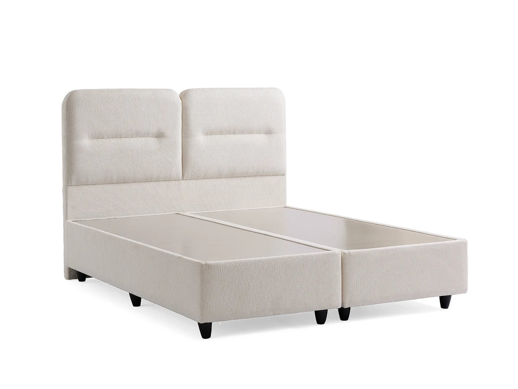 Dallas Creme Doppelbett mit Bettkasten – Ansicht 6