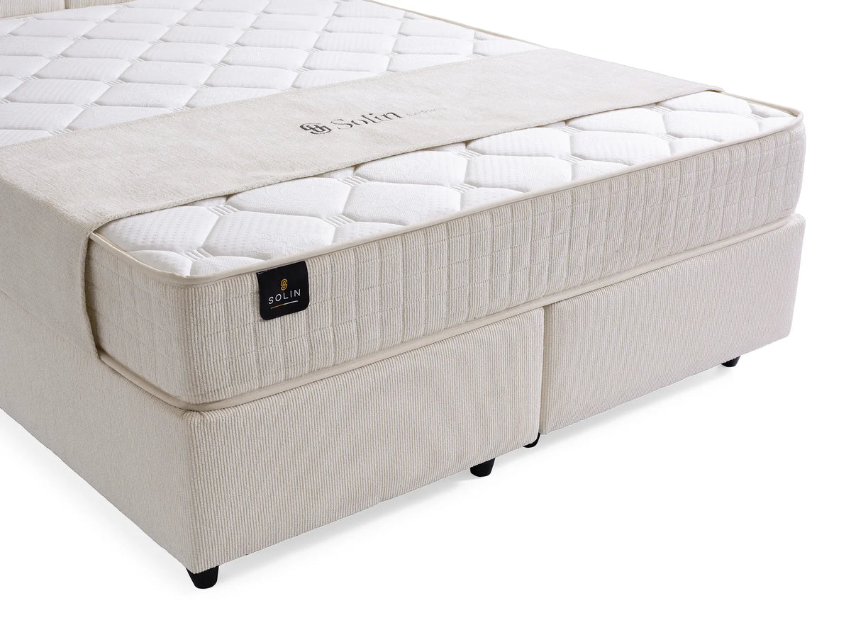Dallas Creme Doppelbett mit Bettkasten – Ansicht 3