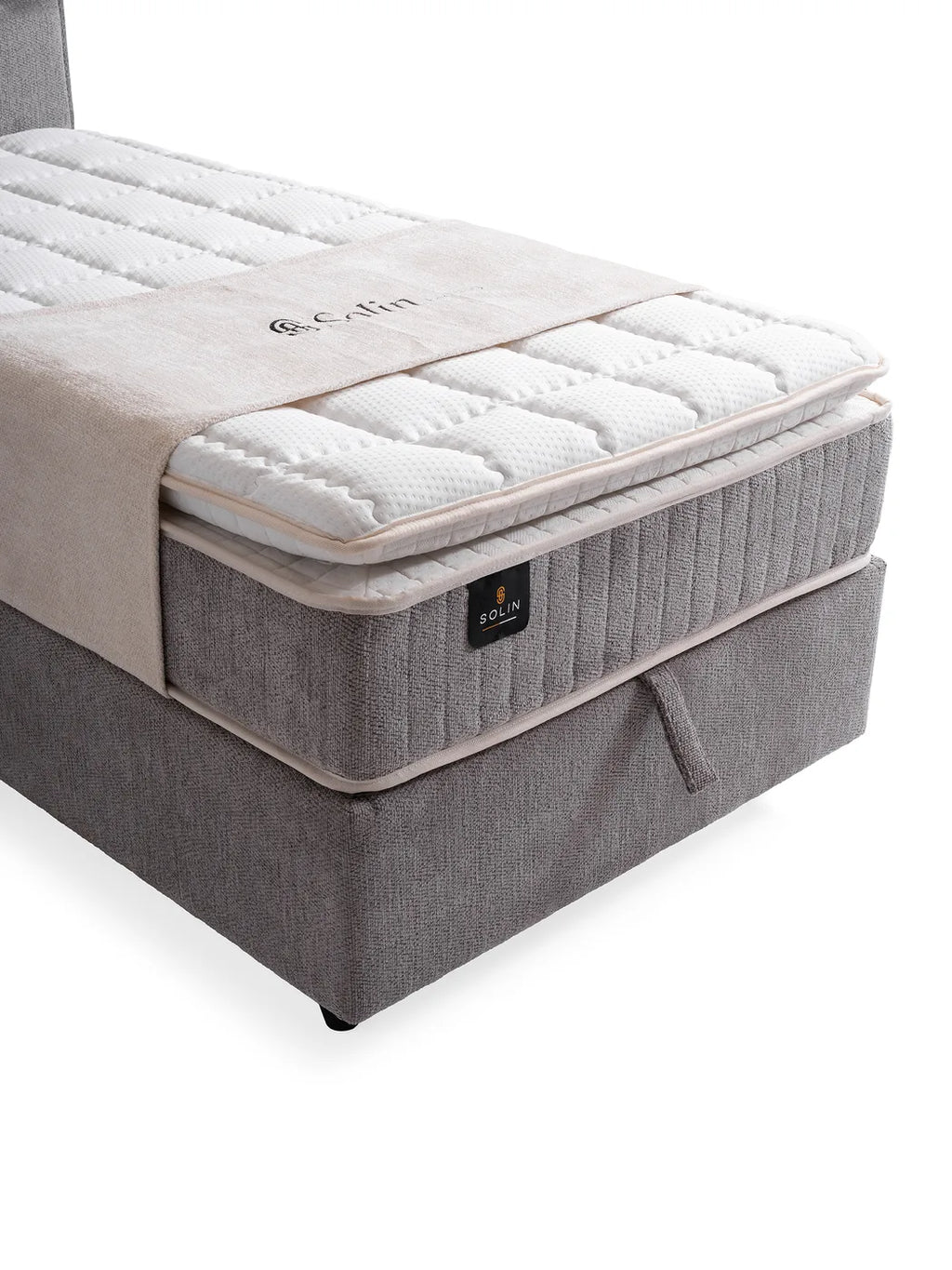 Tokyo Grau Einzelbett mit Bettkasten – Ansicht 6