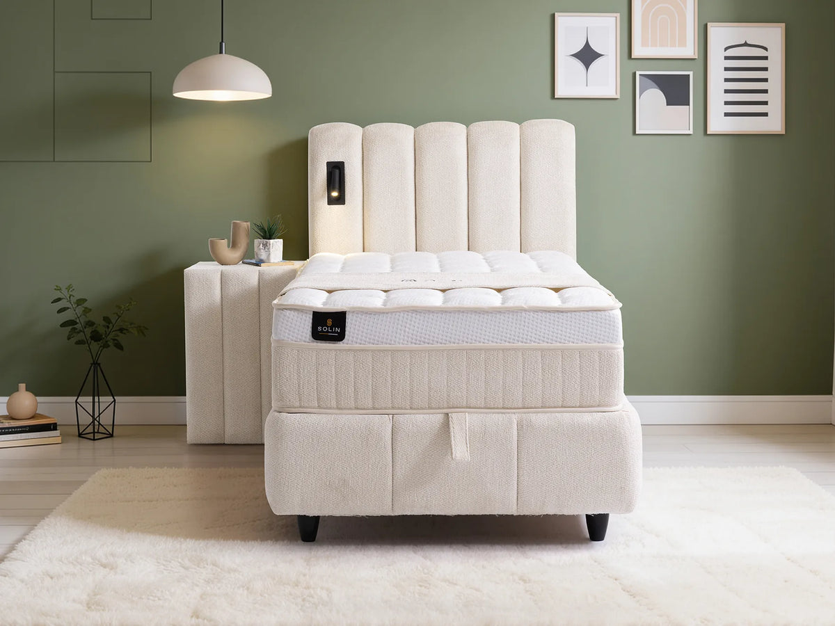 Madrid Einzelbett mit Bettkasten – Ansicht 2